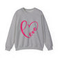 LOVE HEART UNISEX SWEATSHIRT