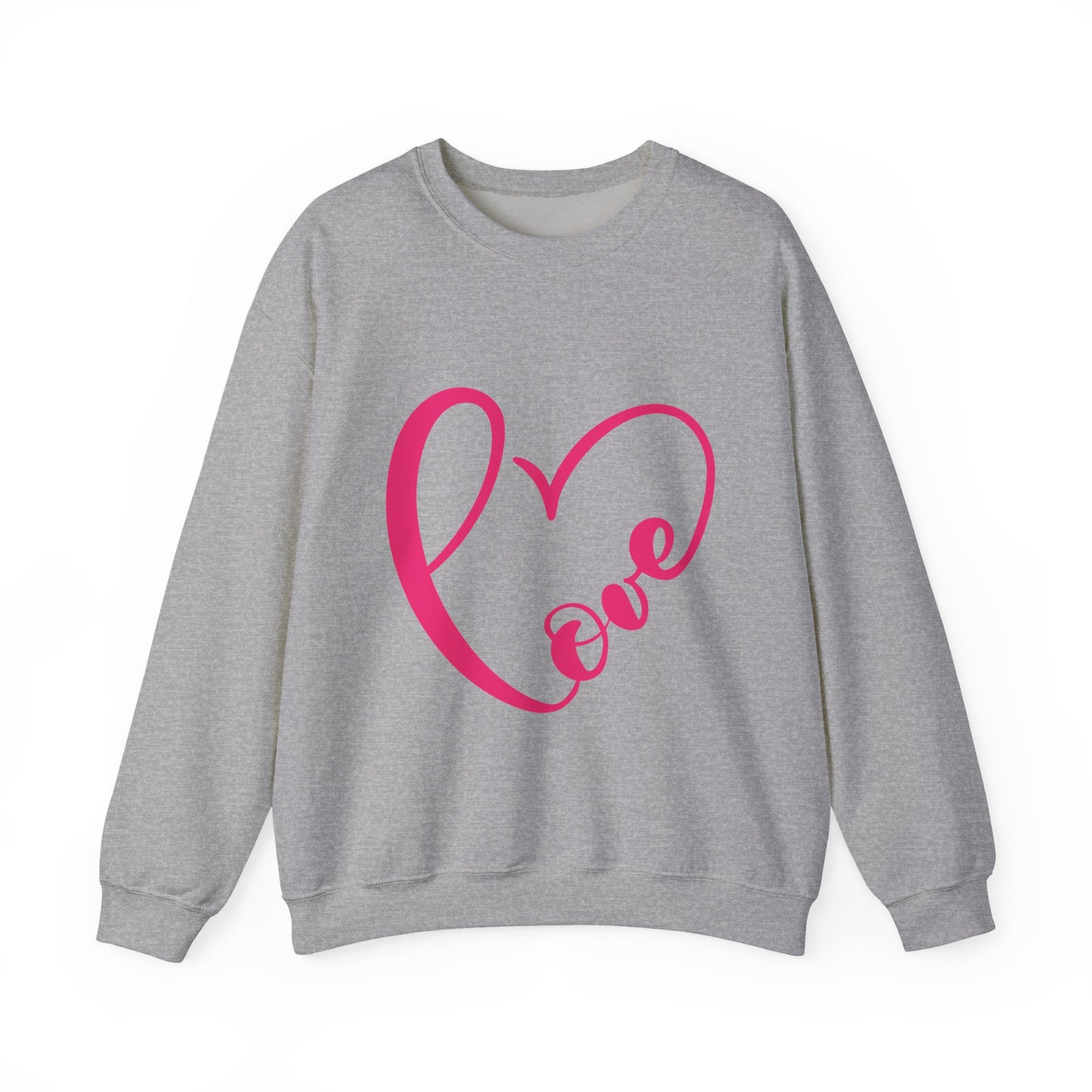 LOVE HEART UNISEX SWEATSHIRT