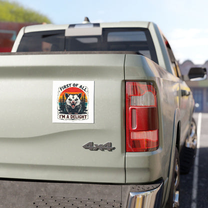 I'm a Delight Car Magnets