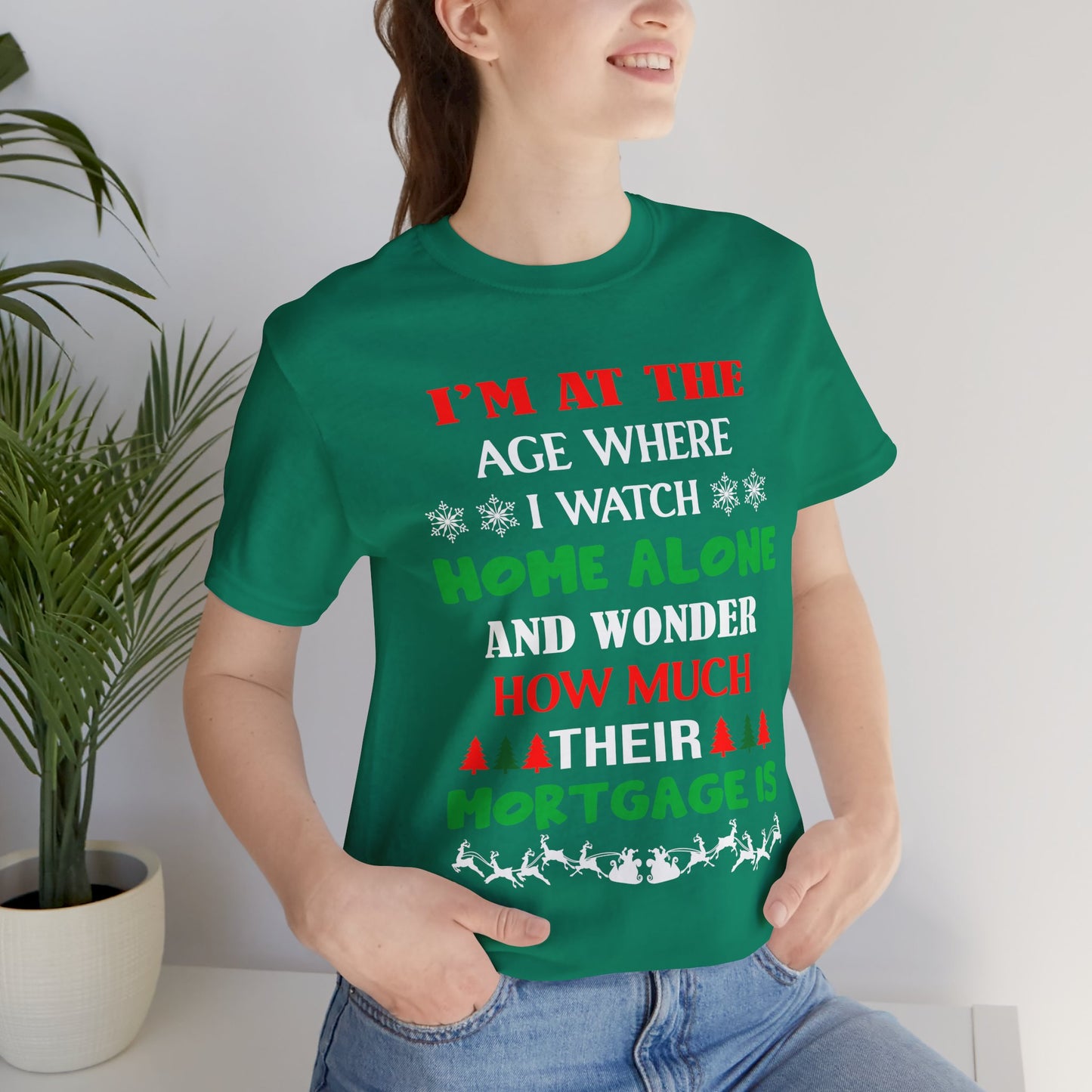 I’m at the Age Where I Watch Home Alone Premium Unisex T-shirt