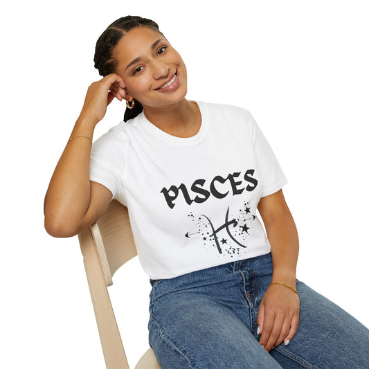 Pisces Zodiac Unisex Soft style T-Shirt
