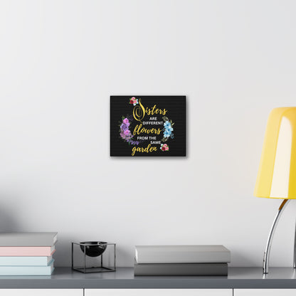 Sisters garden Canvas Art