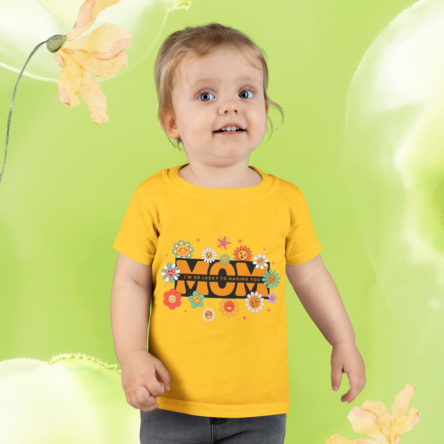 Mom Flowers Toddler T-shirt