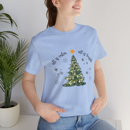 All is Calm Christmas Premium Unisex T-shirt