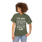 I'm Not Responsible for What My Face Does When You Talk Cotton Unisex T-shirt