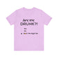 Unisex Jersey Short Sleeve Tee