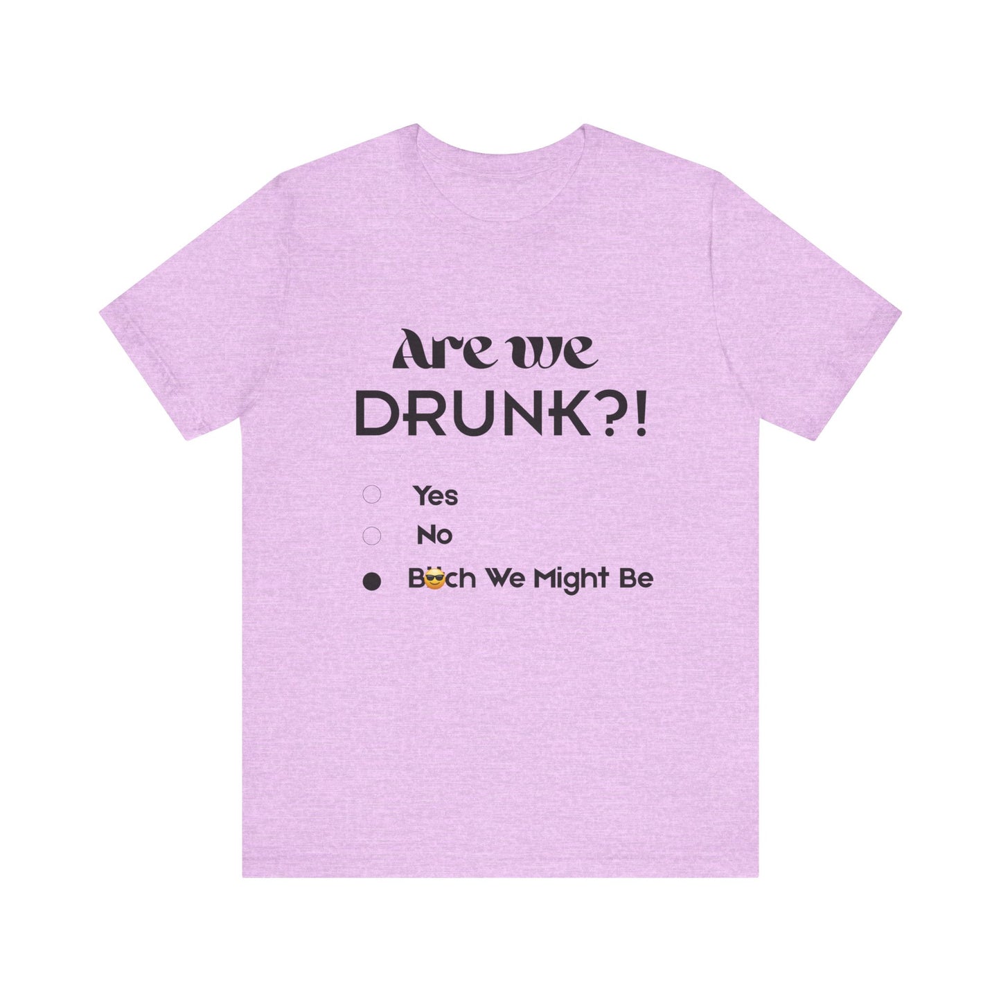 Unisex Jersey Short Sleeve Tee