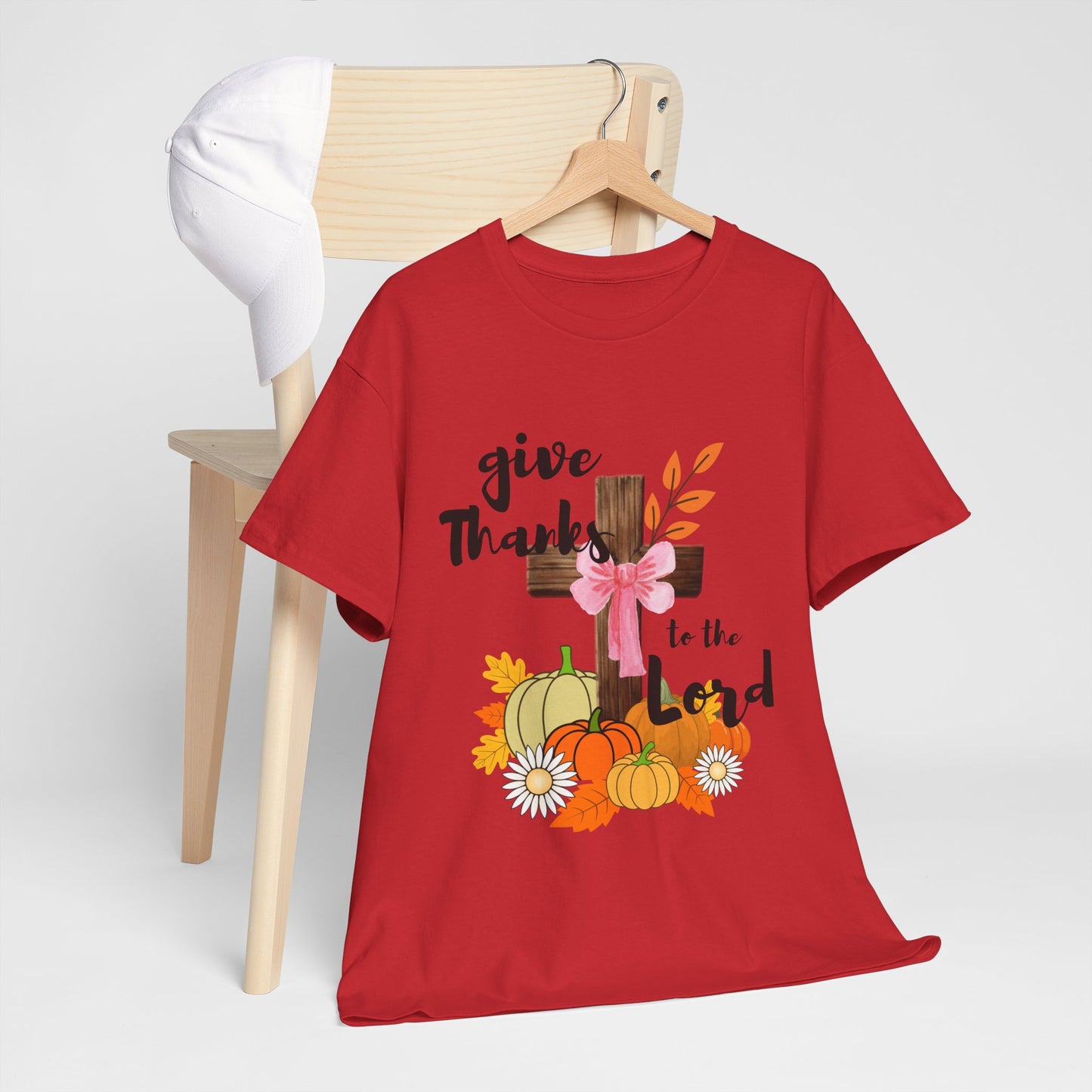 Thankful to the Lord Cotton unisex T-shirt