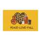 Peace Love Fall Car Magnets