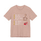 Unisex Jersey Short Sleeve Tee