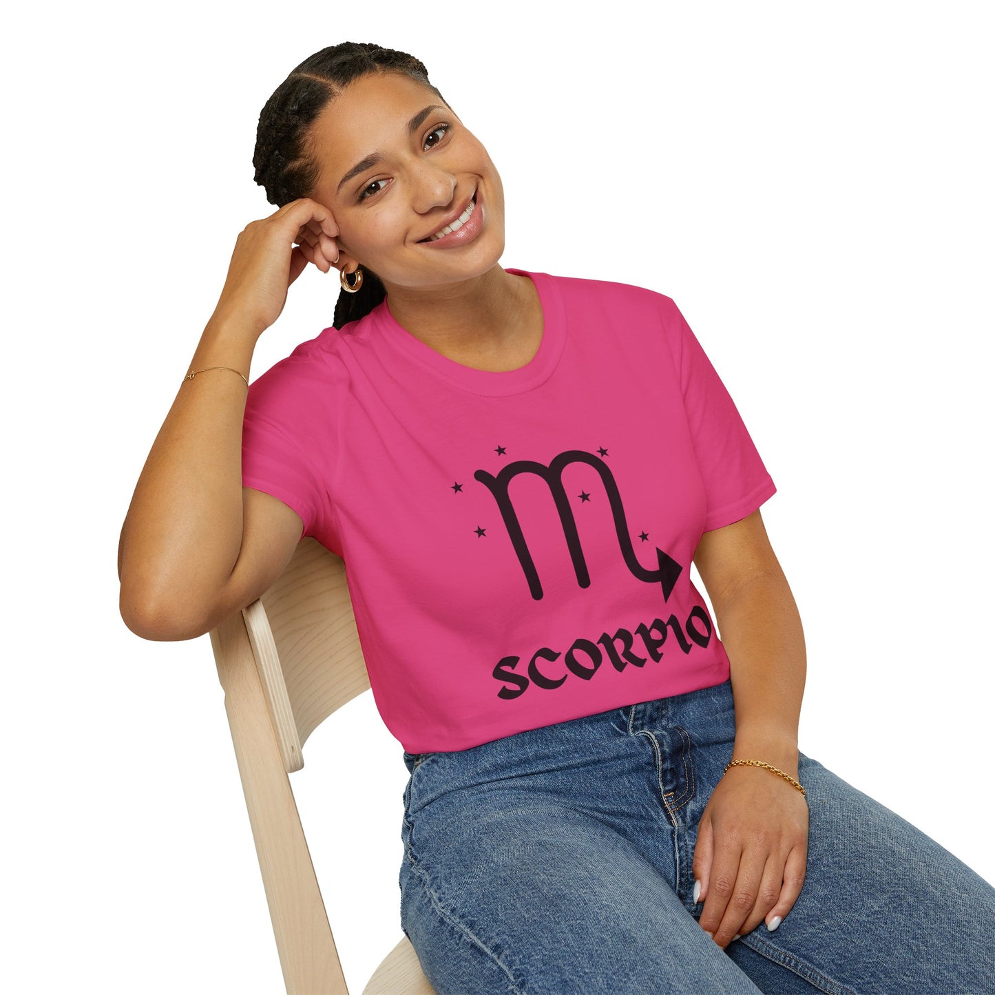 Scorpio Zodiac Black Soft Unisex T-shirt