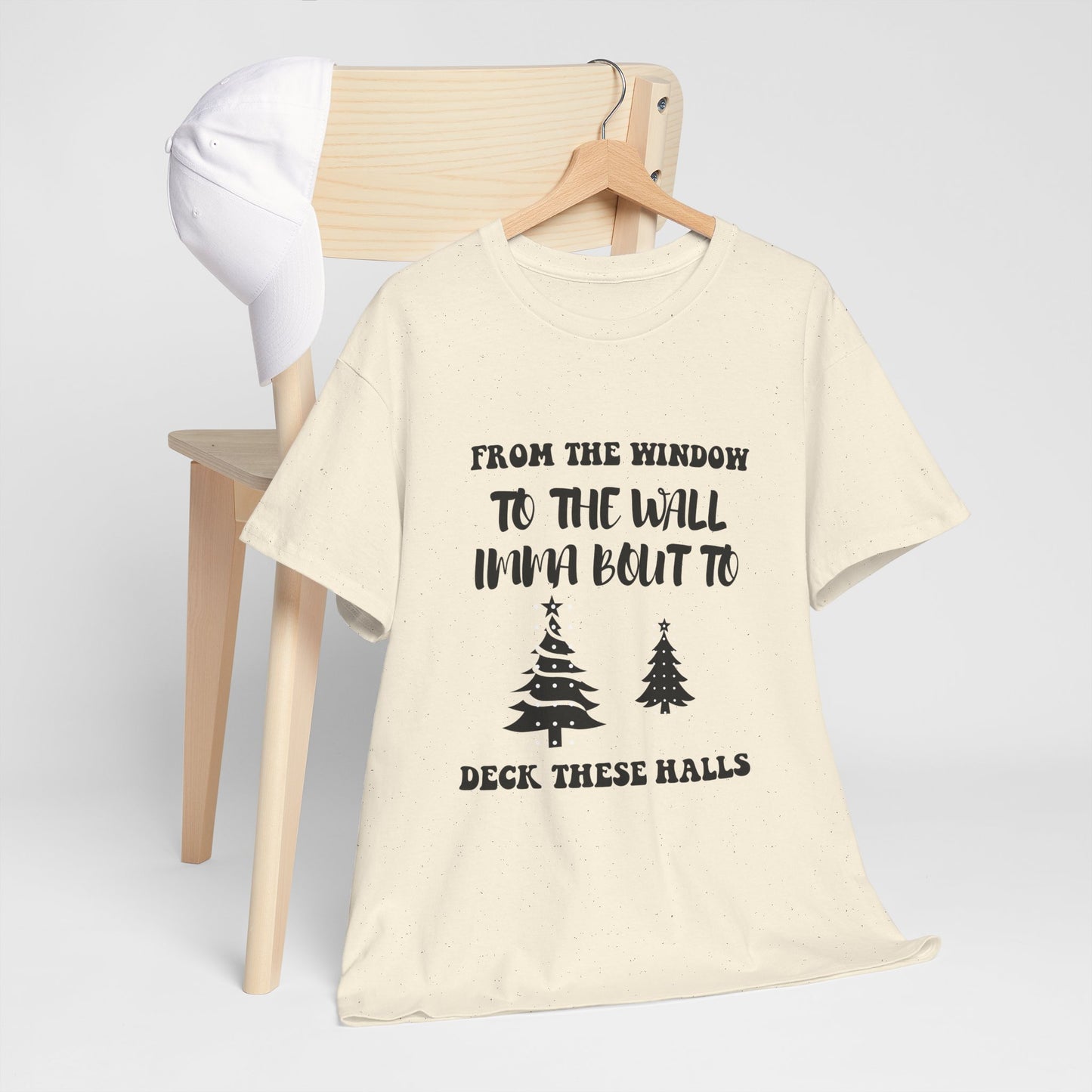 From the Window to the Wall COTTON UNISEX T-SHIRT