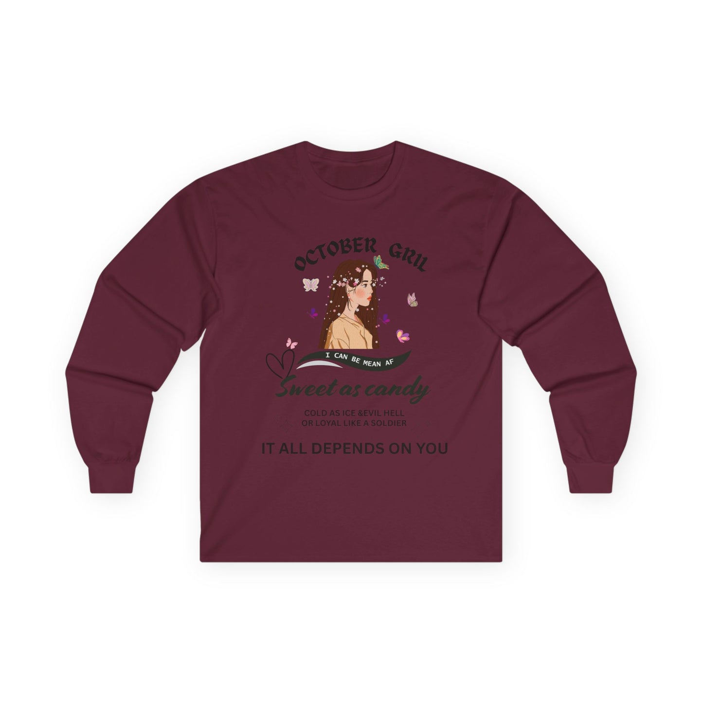 October Girl Long sleeve T-shirt