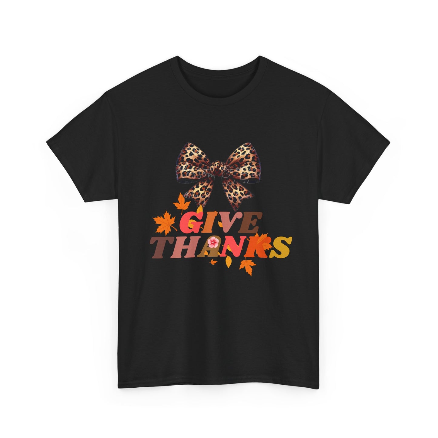 Give Thanks cotton unisex T-Shirt