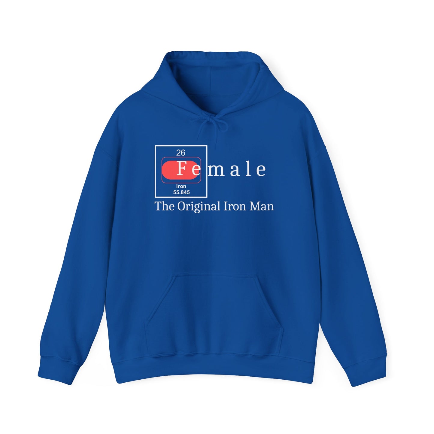 Female Ironman Hoodie Sweatshirt