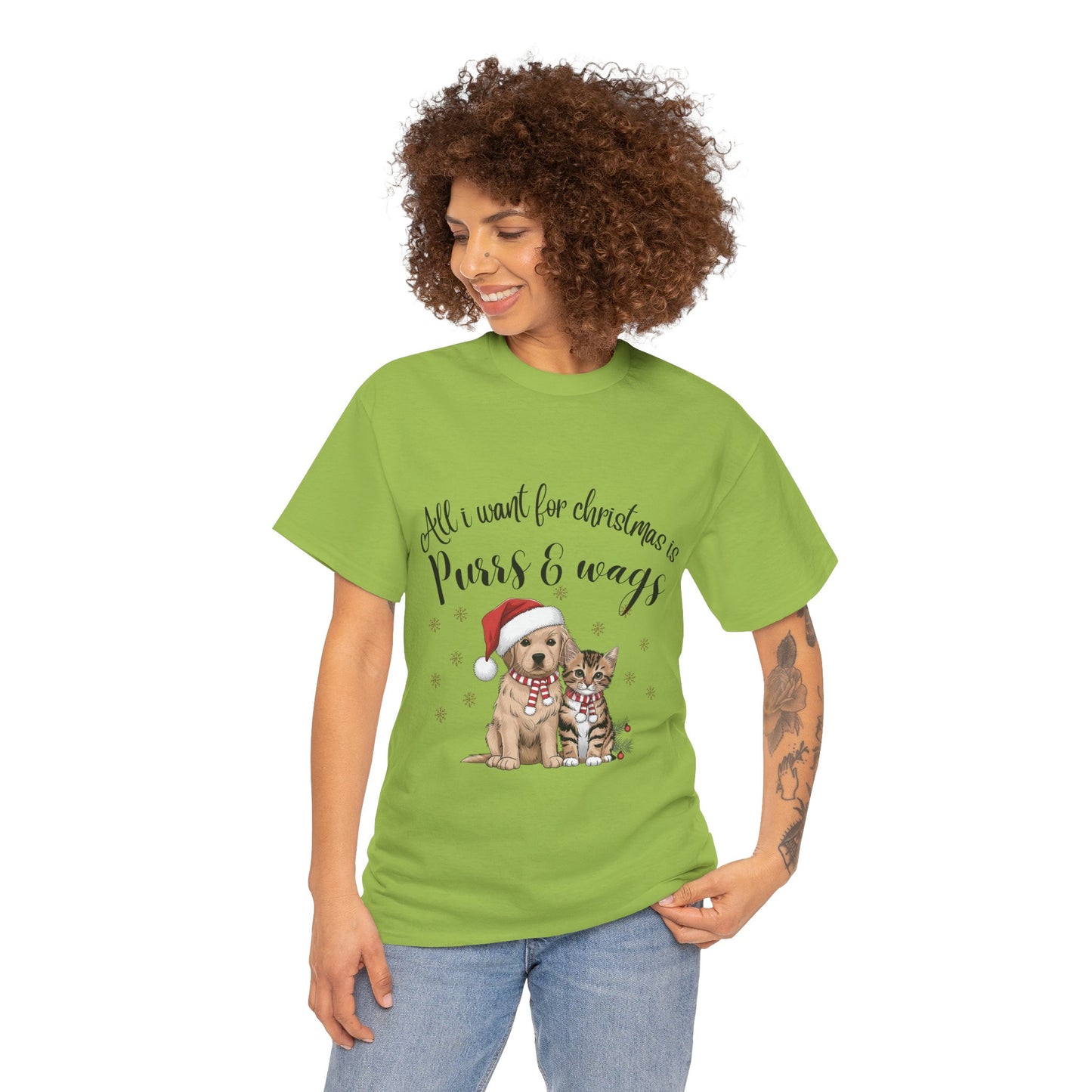 Purrs & Wags cotton unisex T- shirt