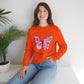 September Girl Butterfly Sweatshirt