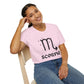 Scorpio Zodiac Black Soft Unisex T-shirt