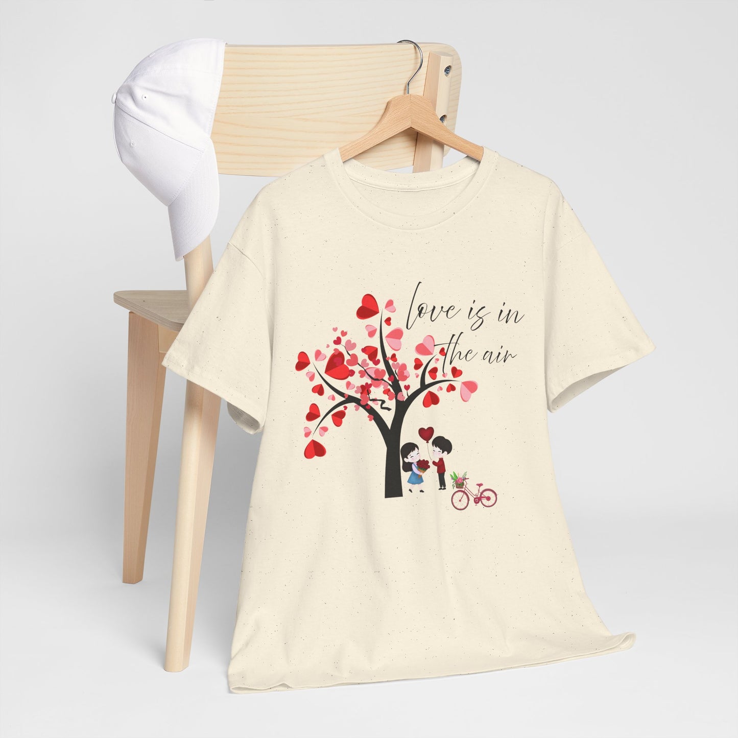 love is in the air cotton unisex t shirt