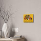 Peace Love Fall Canvas Art Print