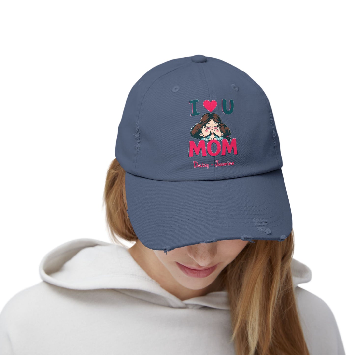 I love  MOM Distressed Cap