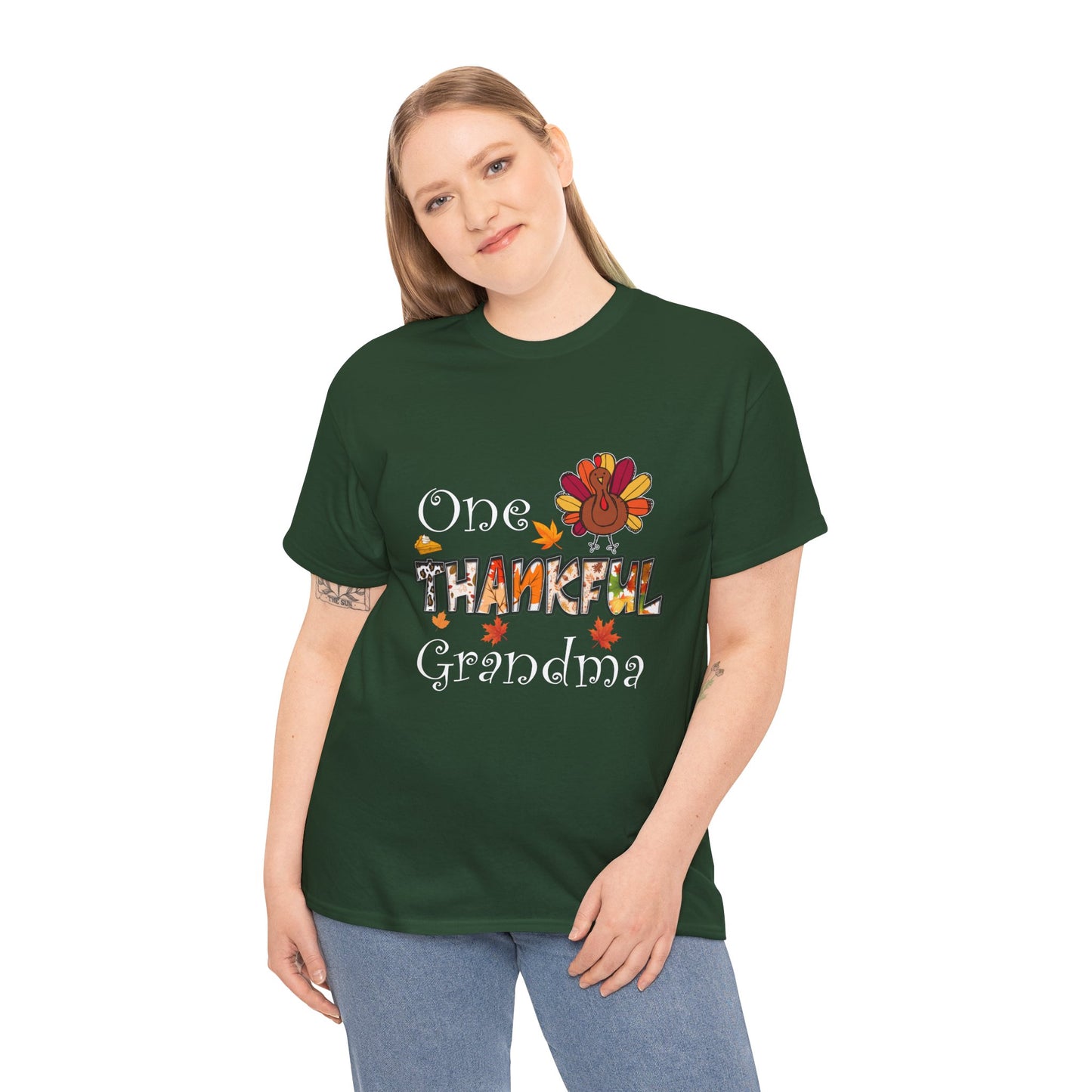 Thankful Grandma Cotton unisex T-shirt