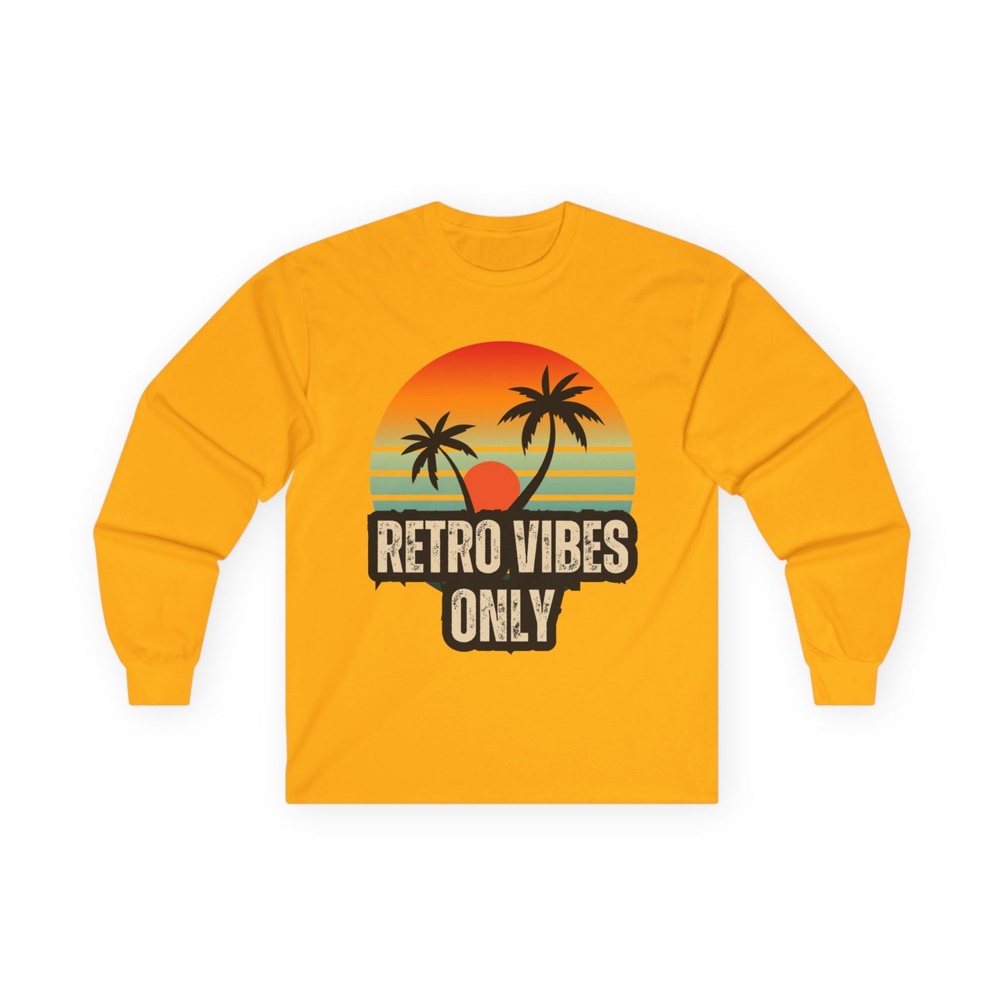 Retro Vibes Long Sleeve Unisex T-Shirt