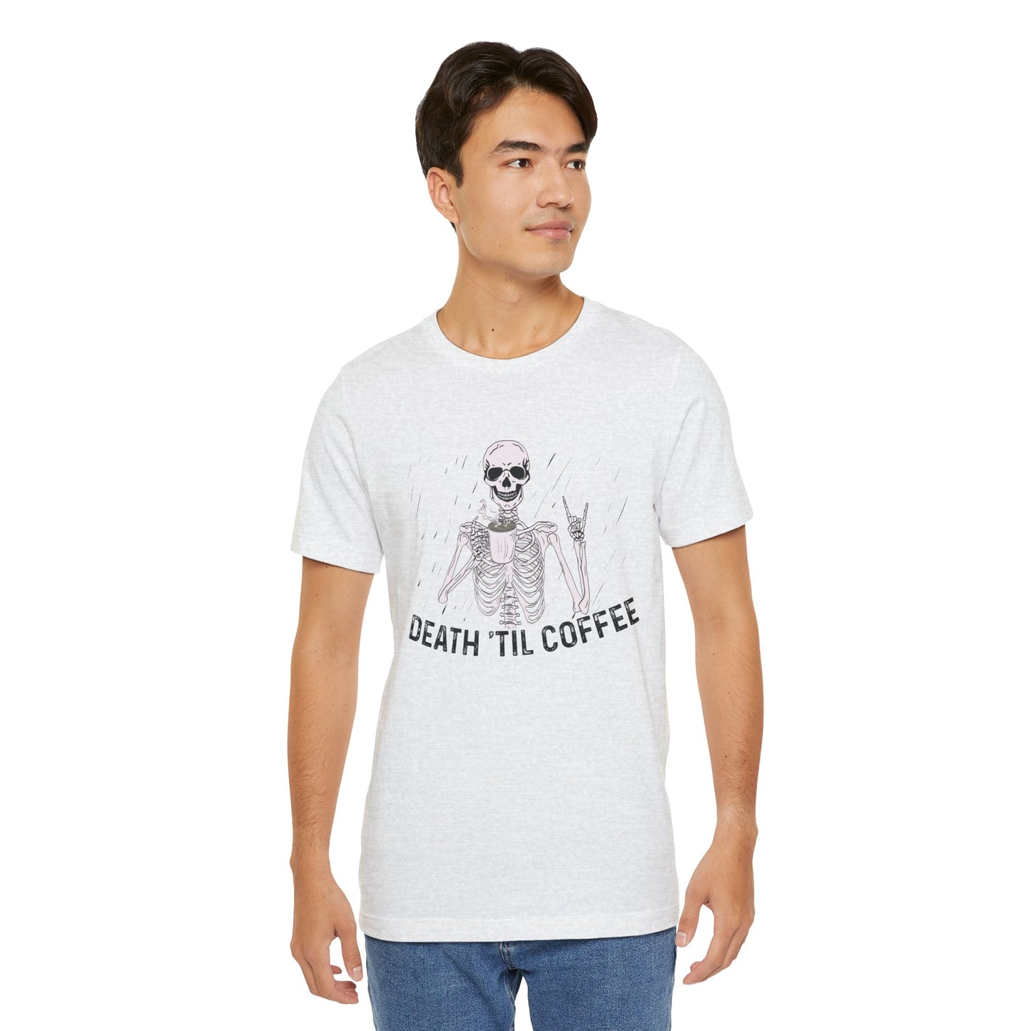 Death 'Til Coffee Premium Unisex T-shirt