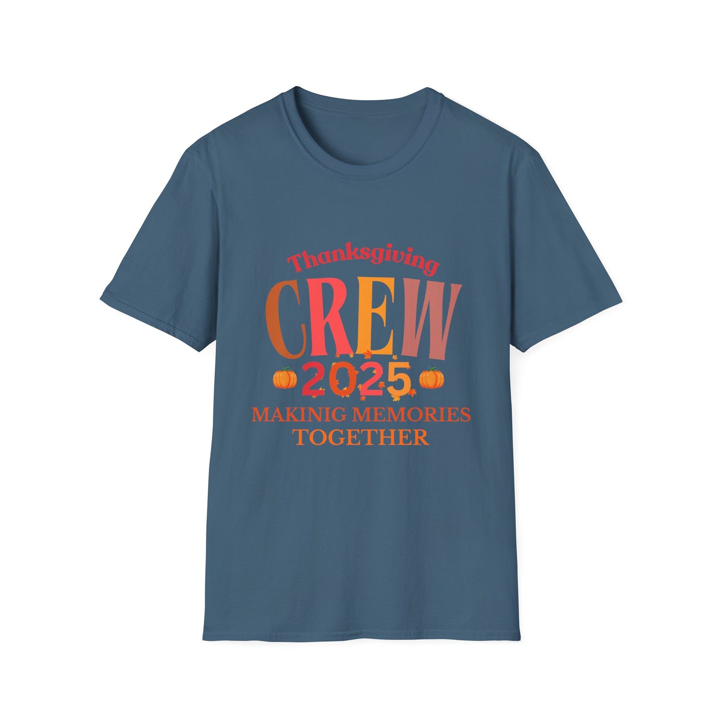 Thanksgiving Crew 2025 Soft Unisex T-shirt