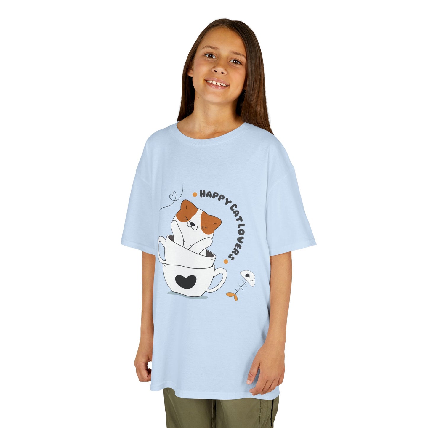 Happy Cat Lovers Kids Tee
