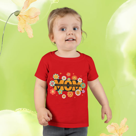Mom Flowers Toddler T-shirt