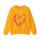 LOVE HEART UNISEX SWEATSHIRT