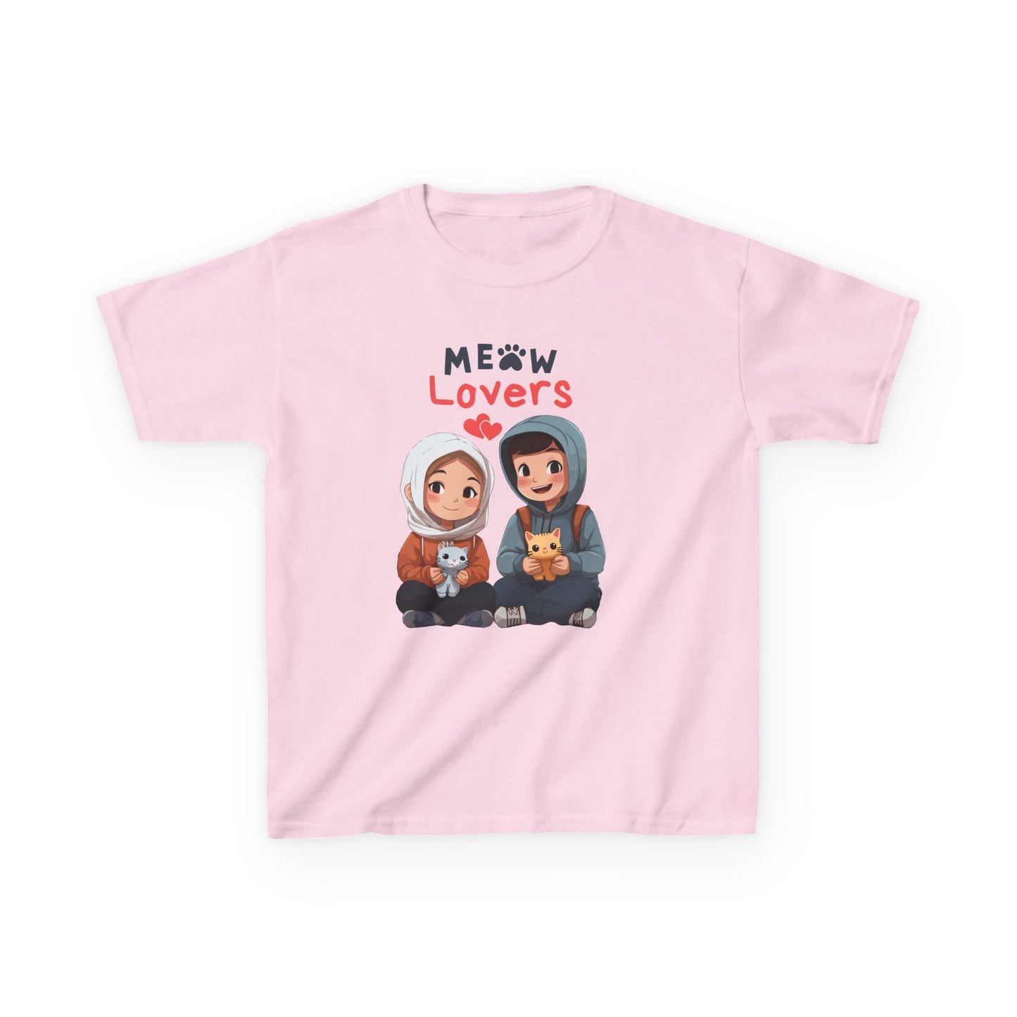 Kids Cat Lovers Tee