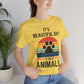IT'S A BEAUTIFUL DAY TO SAVE ANIMAL-Bella Canvas
