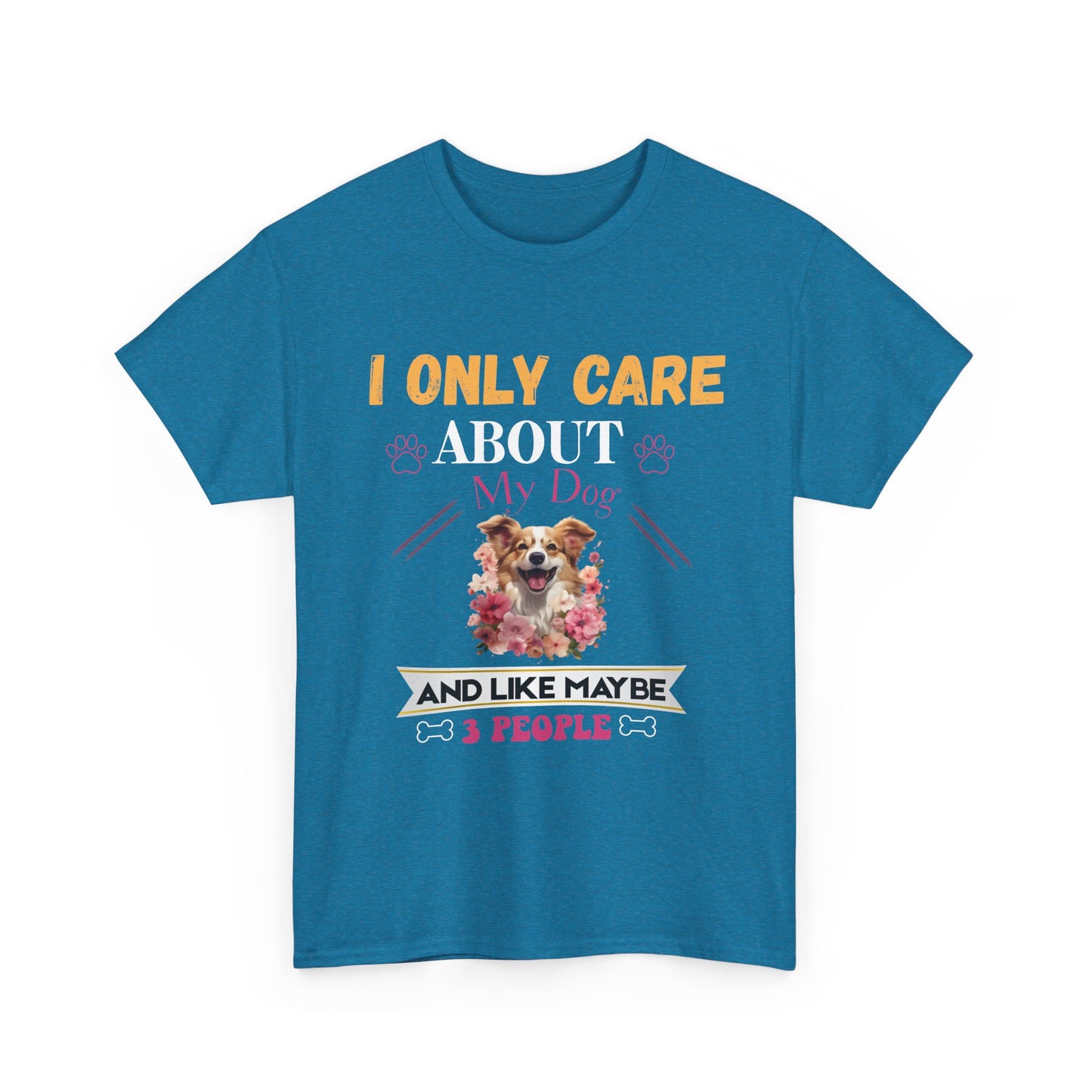 I ONLY CARE ABOUT Cotton Unisex T-shirt