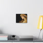 Lady with Flowers Canvas Art Print