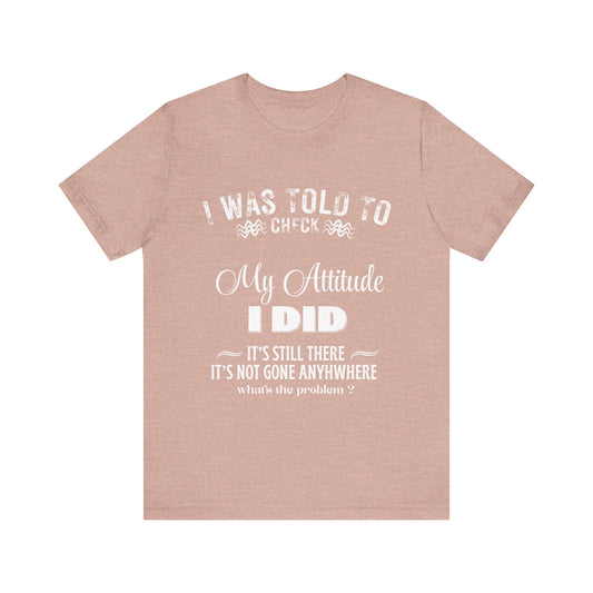 Unisex Jersey Short Sleeve Tee