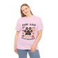Paw and Give Thanks Fall Cotton Unisex T-shirt