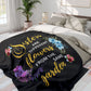 Sister Arctic garden A  Fleece Blanket