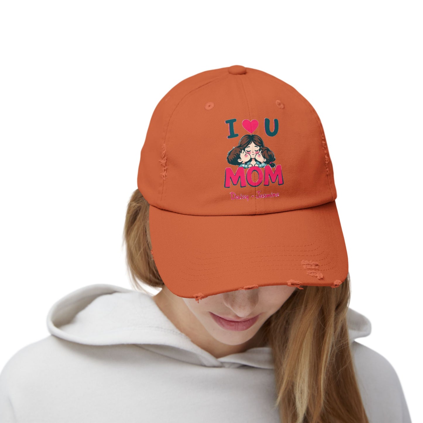 I love  MOM Distressed Cap