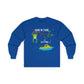 Frog Friends Long Sleeve Tee - Cute Design, Gift for Nature Lovers, Casual Wear, Outdoor Fun, Unisex T-Shirt, Spring Fashion