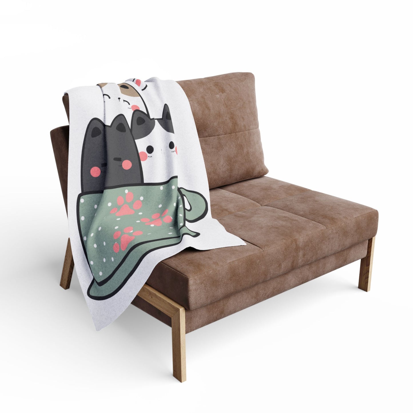 Cups cats Arctic Fleece Blanket