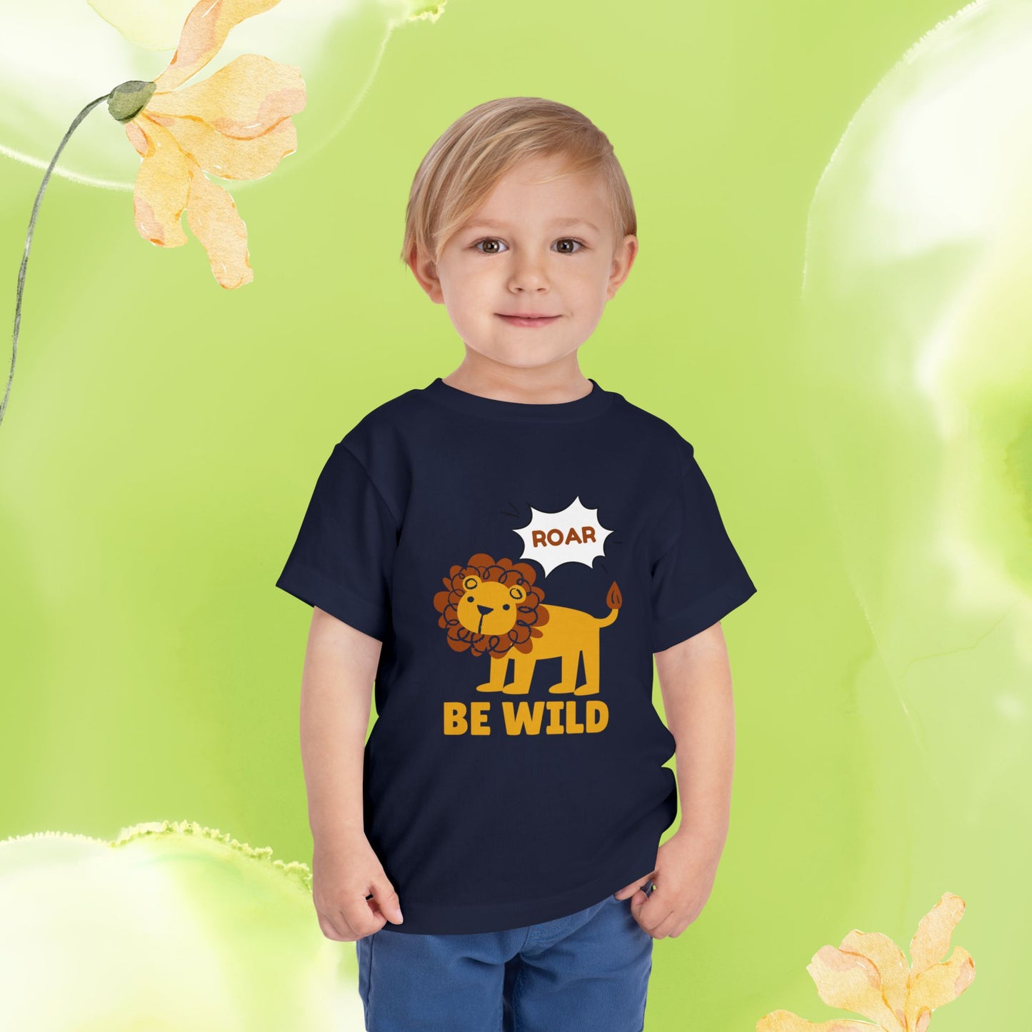 BE WILD Toddler Short Sleeve Tee