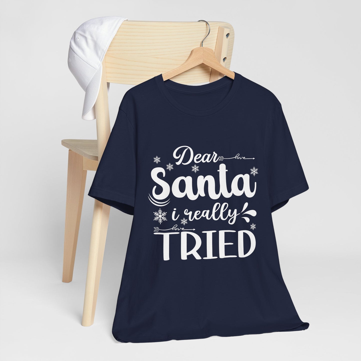 Dear Santa I really tried Christmas Premium Unisex T-shirt