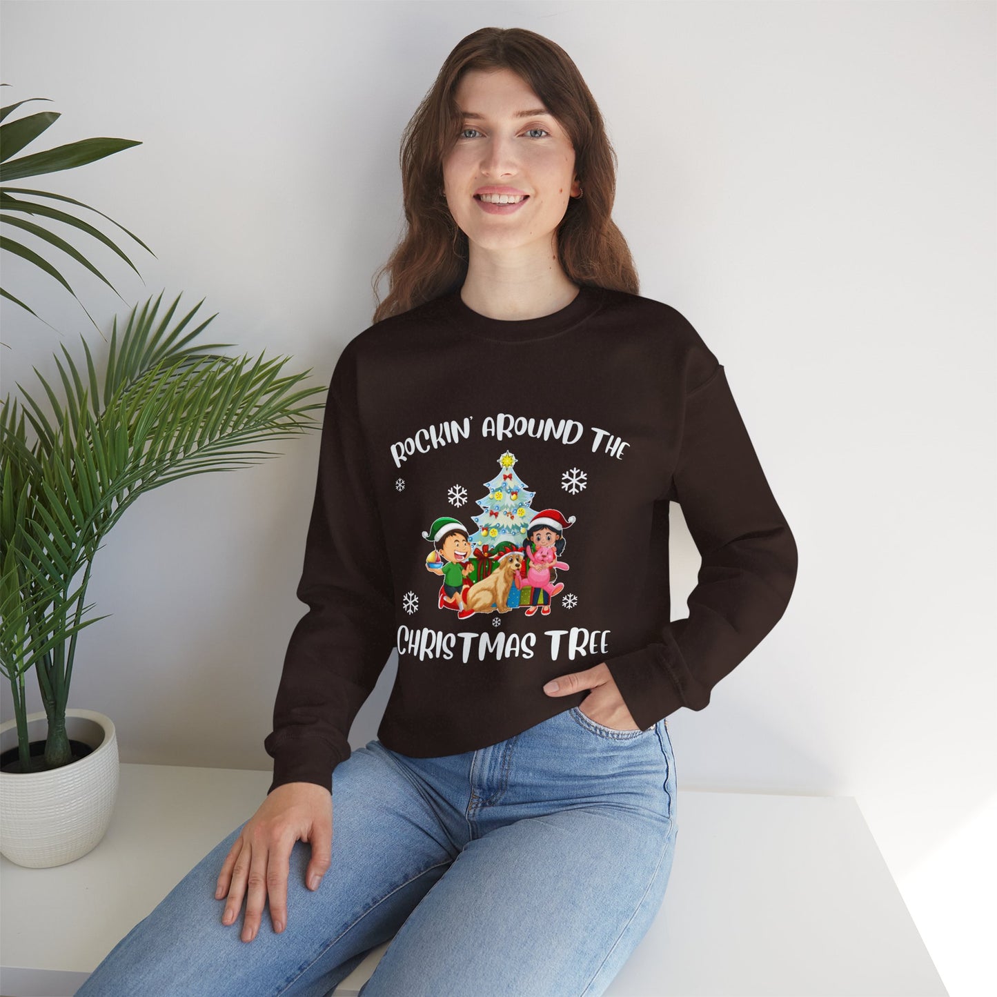 Rockin' Around the Christmas Tree Unisex Sweatshirt