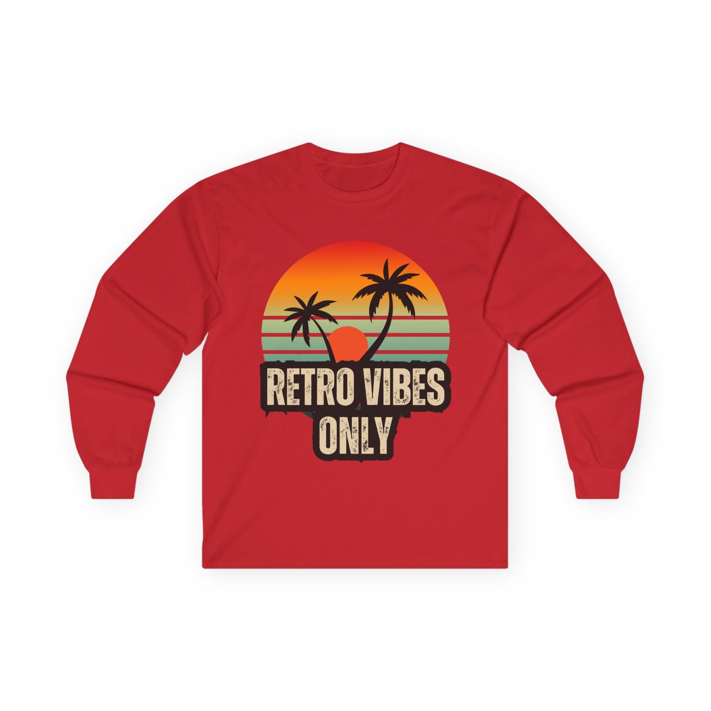 Retro Vibes Long Sleeve Unisex T-Shirt