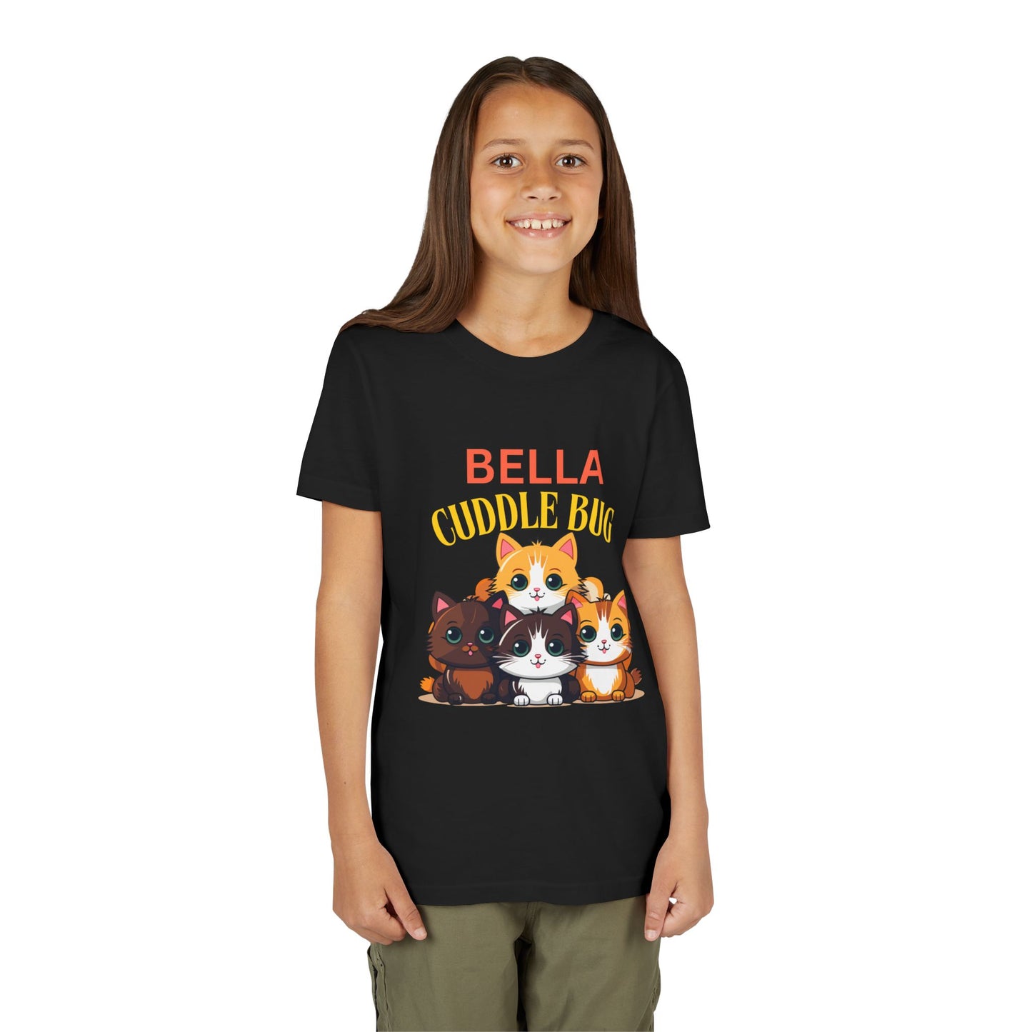 Cute Kitty Cuddle Bug Youth T-Shirt