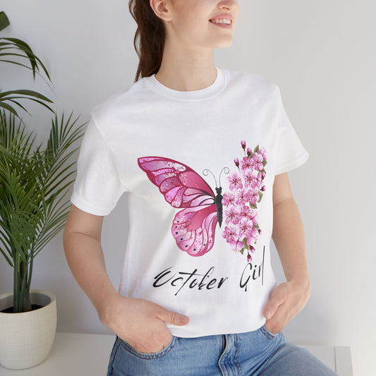 October Birthday Unisex T-Shirt - Bella