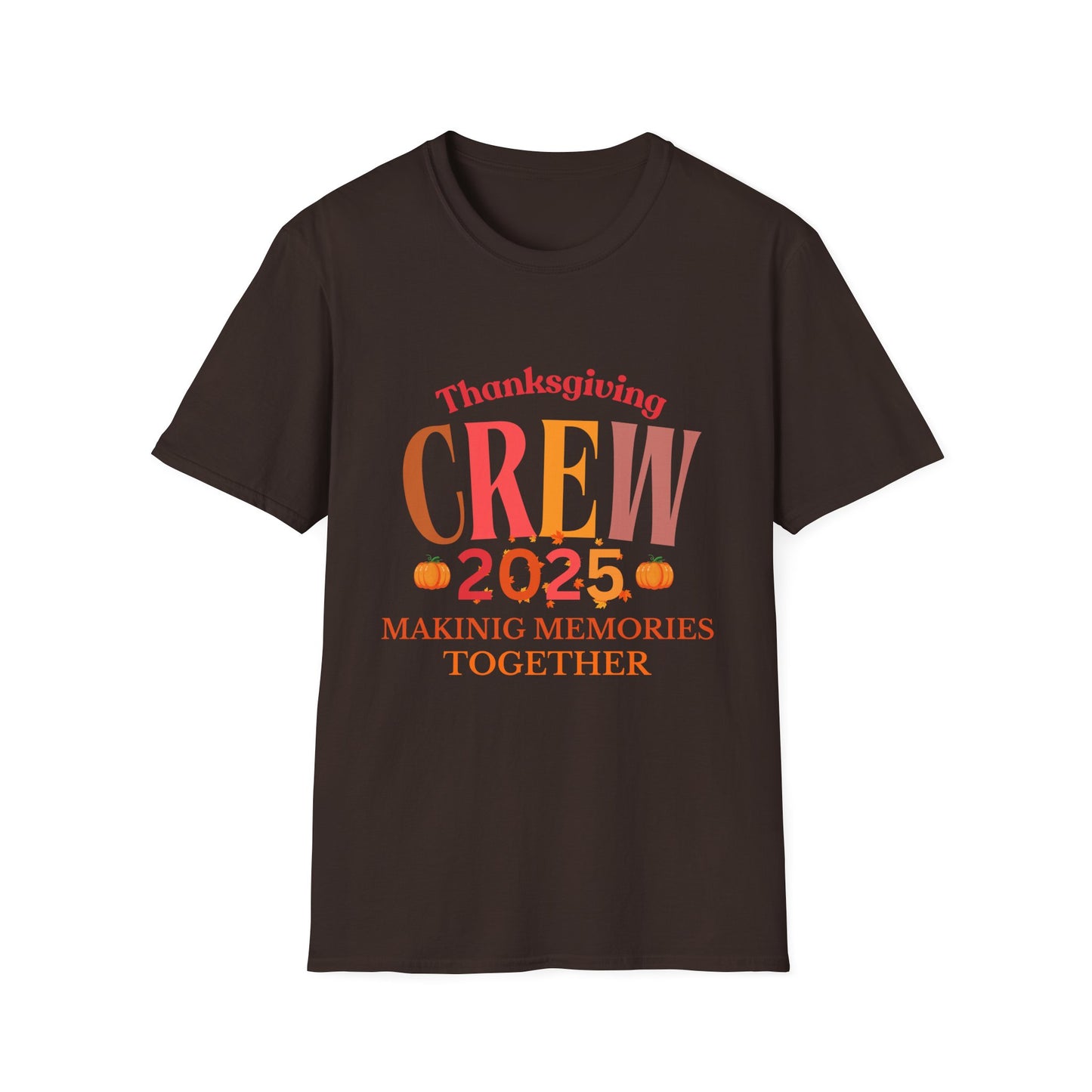 Thanksgiving Crew 2025 Soft Unisex T-shirt