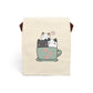 Cute Cat Canvas Lunch Bag